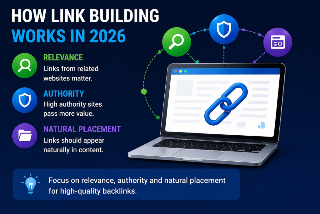 link building process in SEO 2026